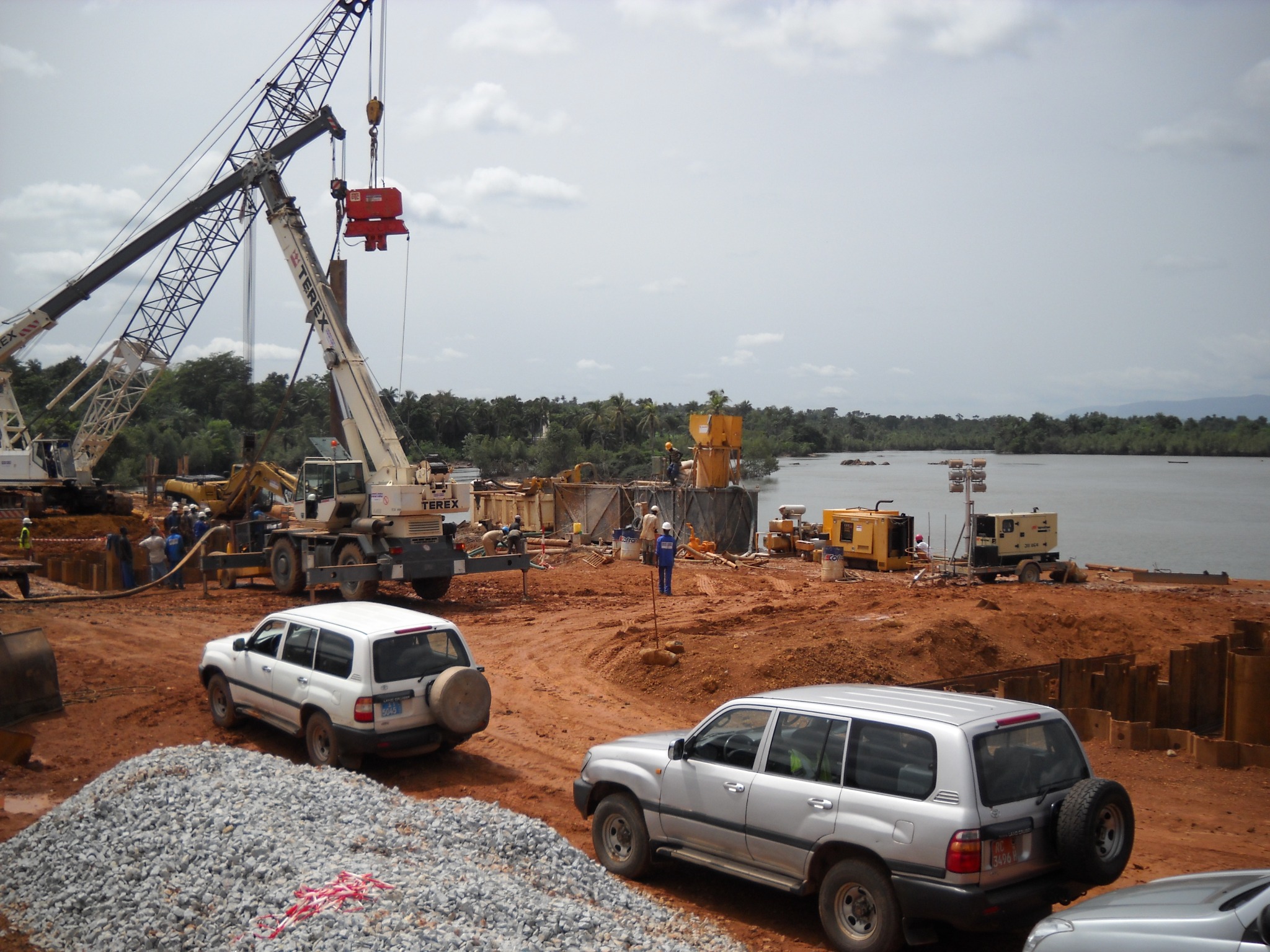 Projet de réalisation du pont de Forécariah — vue 3