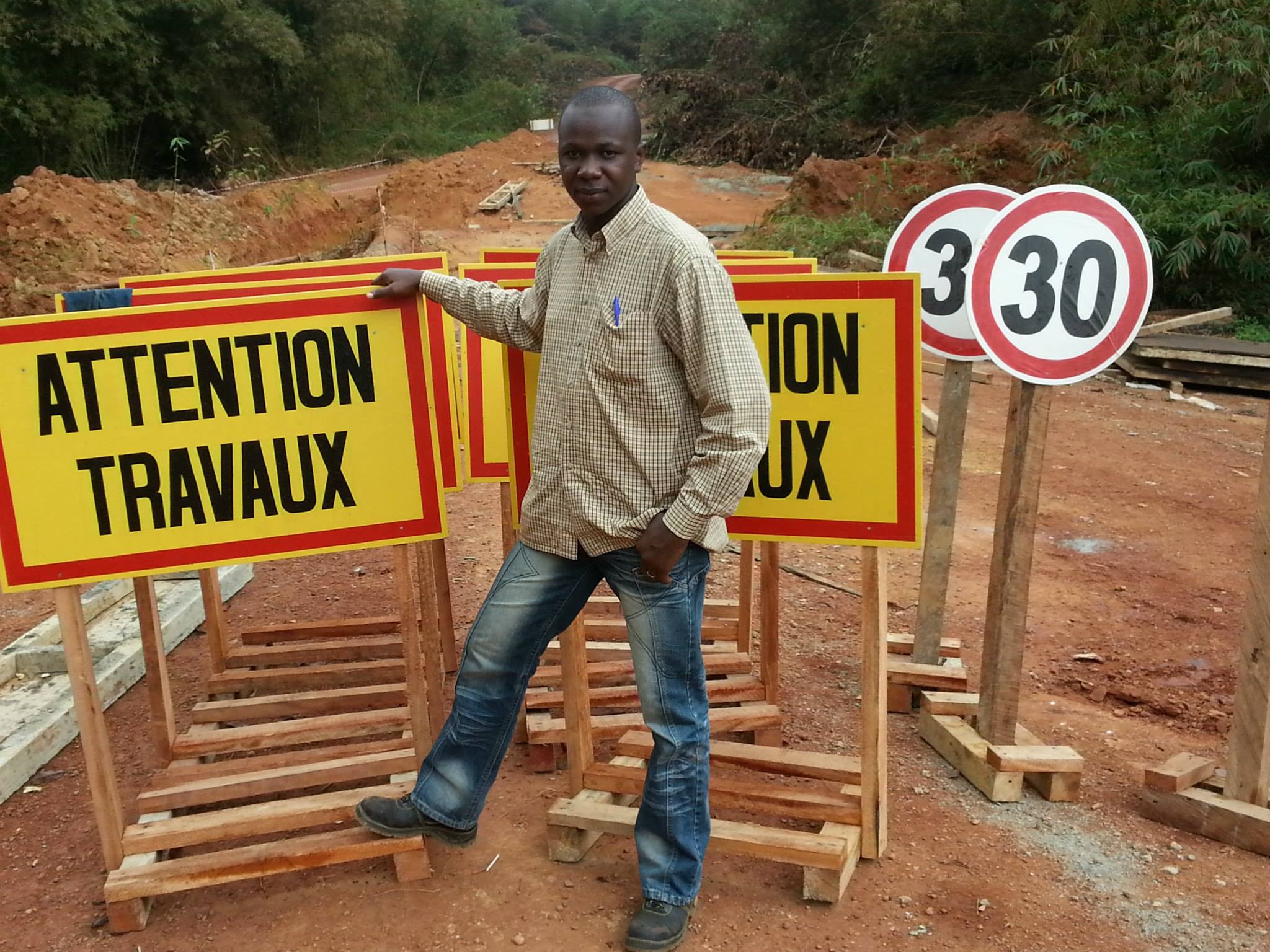 Projet routier Tchibanga–Mayumba — vue 1